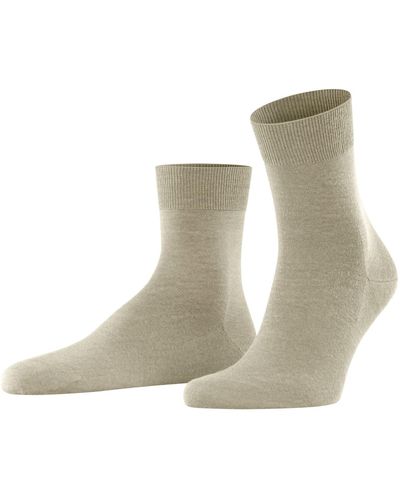 FALKE Airport M Sso Wool Cotton Plain 1 Pair Socks - Natural