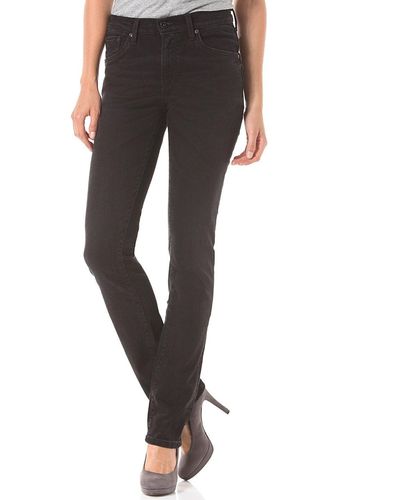 Pepe Jeans Victoria, Pantalones Vaqueros Mujer, Negro (Denim), W42/L34 (Talla del Fabricante: 31)