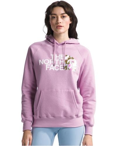 The North Face Half Dome Pullover Hoodie Luxe - Purple