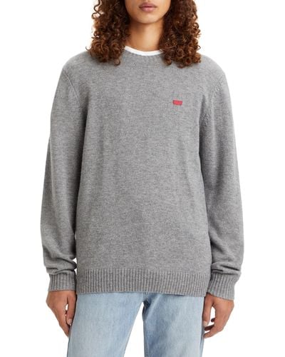 Levi's Original Housemark Sweater Sweatshirt - Gris