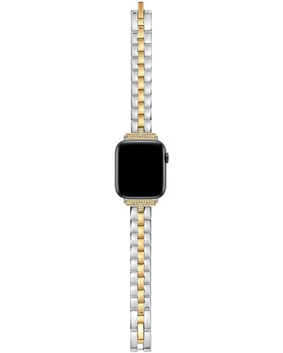 Ted Baker Two-tone Bracelet With Crystals For Apple Watch® - Black