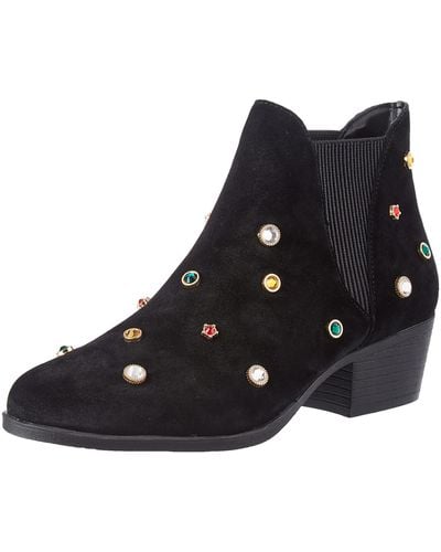 Desigual Shoes_Dolly_Jewel Ankle Boot - Schwarz