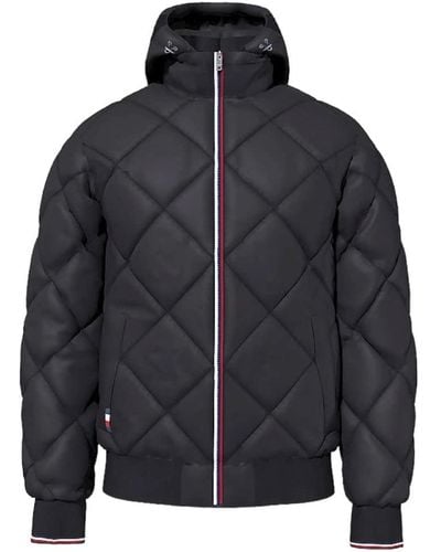 Tommy Hilfiger Diamond Quilted Hooded Jacket Thermojacke - Schwarz