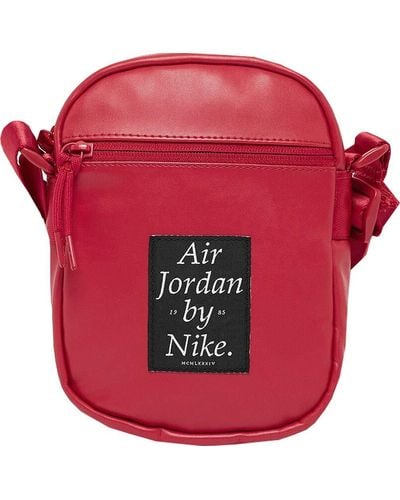 Nike Air Jordan Small Item Shoulder Festival Bag - Rot