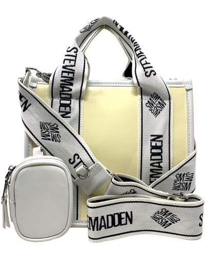 Steve Madden Bwebber Convertible Tote Bag - Metallic