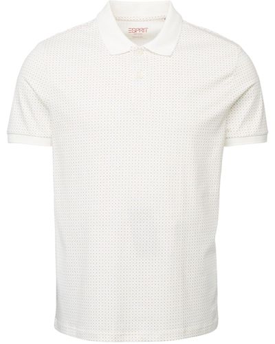 Esprit 113ee2k317 Polo Shirt - White