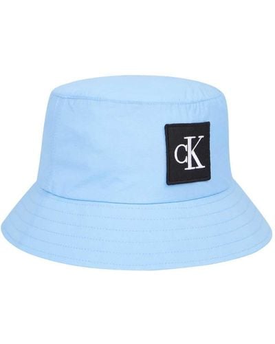 Calvin Klein Bucket HAT - OS - Blau