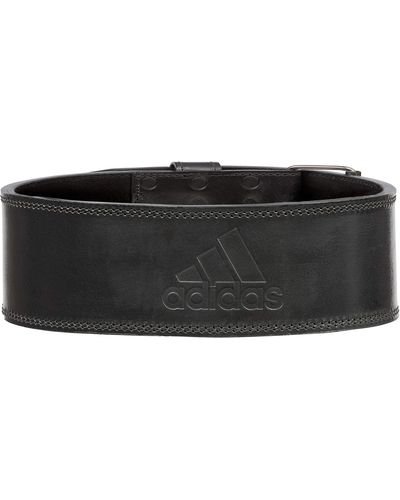 adidas Leather Weightlifting Belt - Xs - Zwart