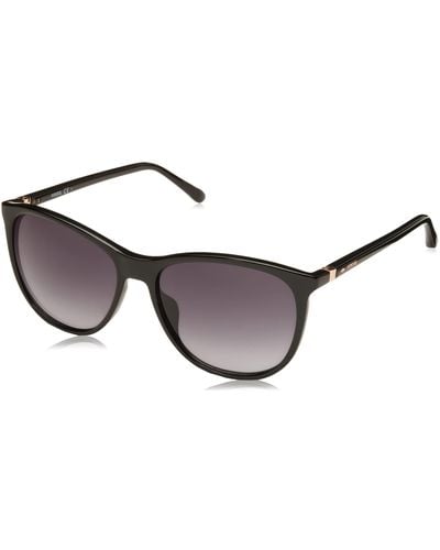 Fossil Female Sunglass Style Fos 3082/s Cat Eye - Black