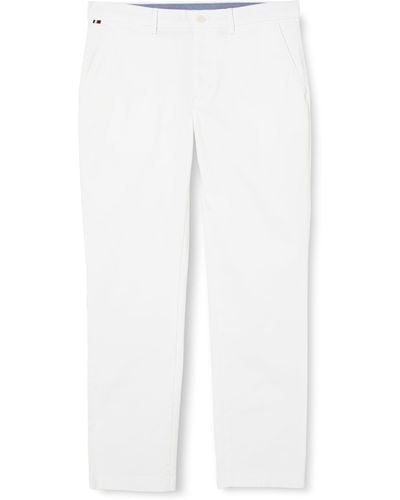Tommy Hilfiger Trousers Cotton Chino - White