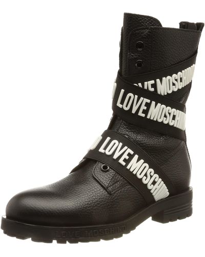Love Moschino Collezione Autunno Inverno 2021 Ankle Boot - Black