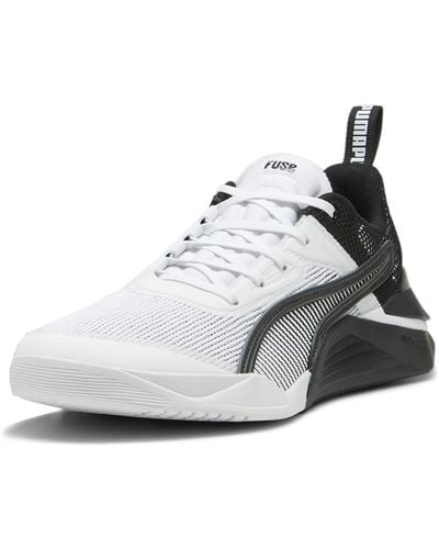 PUMA Womens Fuse 3.0 Training Trainers Shoes - Black, White, Black/white, 6.5 Uk