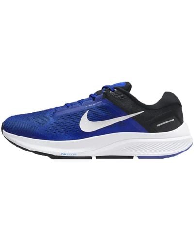 Nike Air Zoom Structure 24 Road Running Shoes - Blau