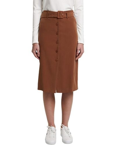 Esprit Collection 021eo1d304 Skirt - Brown