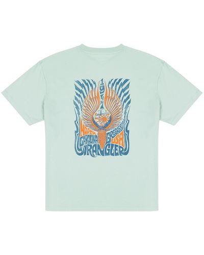 Wrangler Graphic Tee T-Shirt - Blu