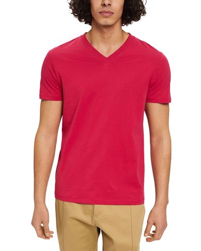 Esprit 993ee2k305 Camiseta - Rojo