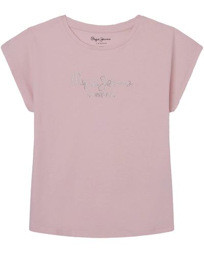 Pepe Jeans Nuria Camiseta - Rosa