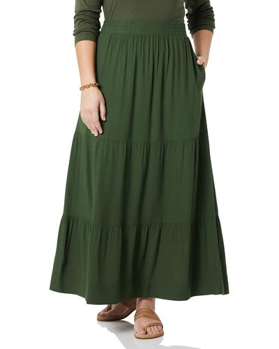 Girls Green Skirts  MS