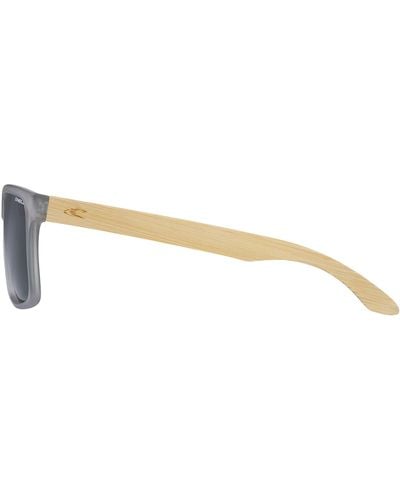 O'neill Sportswear Harwood 2.0 Square Bamboo Polarized Sunglasses - Black