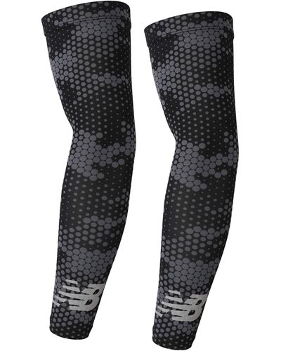 New Balance Outdoor Sports Compression Arm Sleeves - Noir