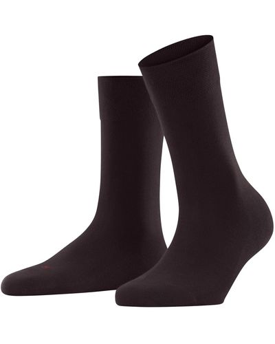 FALKE Socken Softmerino 2-Pack W SO Wolle Baumwolle einfarbig 2 Paar - Lila