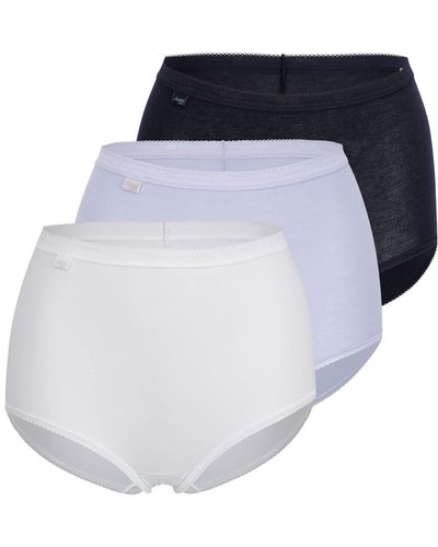 Sloggi Basic+ Maxi C3p Underwear - Blue