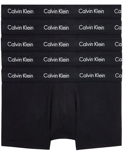 Calvin Klein Low Rise Trunk 5pk - Black