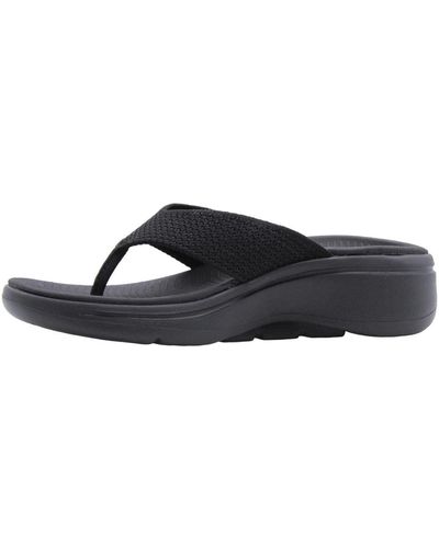 Skechers Go Walk Arch Fit Sandalo - Nero