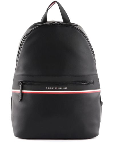 Tommy Hilfiger Th Stripe Backpack - Black