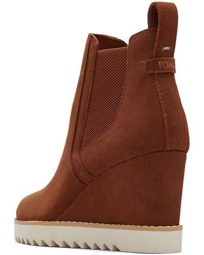 TOMS Maddie Ankle Boot - Brown