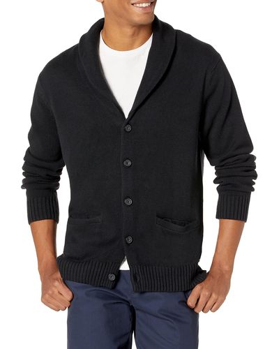 Goodthreads Soft Cotton Shawl Cardigan Sweater - Black