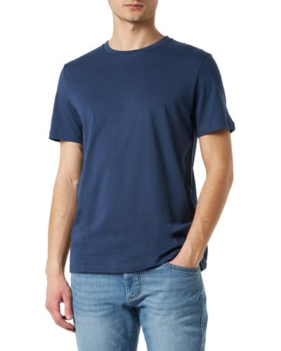 Geox M T-Shirt Camiseta - Azul