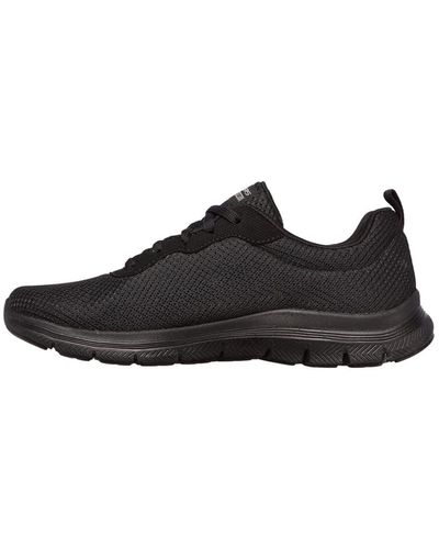 Skechers Flex Appeal 4.0 Brillant View Sneaker - Black