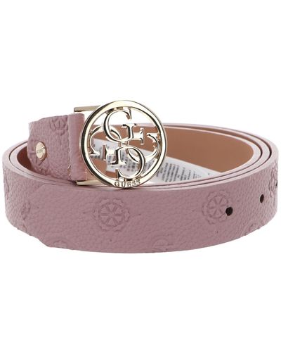Guess Izzy Adjustable Pant Belt W95 Apricot Rose - Multicolore