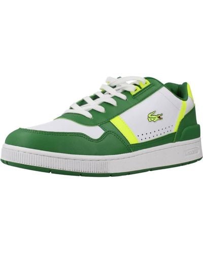 Lacoste Schnürschuhe Schuhe Sneaker T-Clip 123 4 SMA - Grün