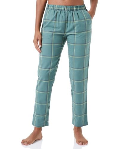 Triumph Mix & Match Tapered Trouser Flannel 01 X Pajama Bottom - Blau