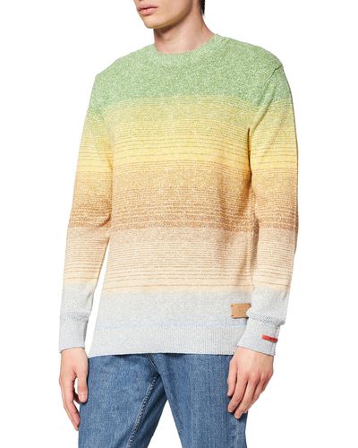 Scotch & Soda Gradient Jumper Contains Recycled Cotton Pullover - Multicolour