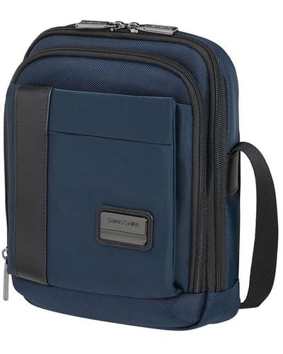 Samsonite Man Bag Shoulder Bag Openroad 2.0 Black Tablet Cr Kg2*01001 - Blue