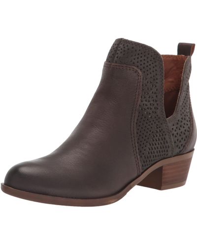Lucky Brand Belgon Ankle Boot - Brown