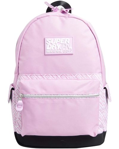 Superdry Block Edition Montana Rucksack Durchgehend Pastellfarben 1SIZE - Pink