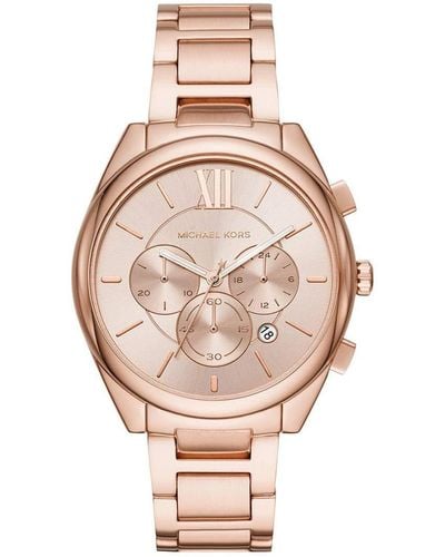 Michael Kors Janelle Chronograph Rose Gold-Tone Stainless Steel Watch MK7108 - Mehrfarbig