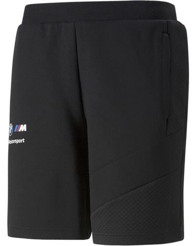 PUMA Bmw M Motorsport Sweat Shorts - Black