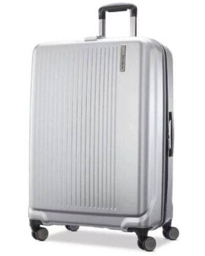 Samsonite Amplitude Large Hardside Suitcase In Silver With Tsa Lock - Grey