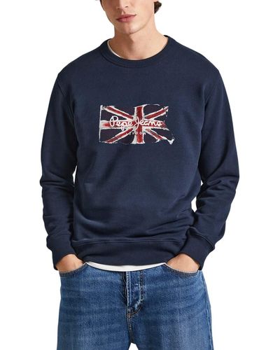 Pepe Jeans Ruwan Sweatshirt - Blue