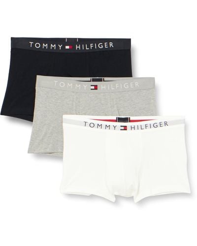 Tommy Hilfiger 3er Pack Boxershorts Trunks Unterwäsche - Mehrfarbig
