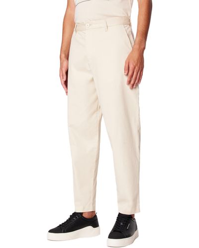 Emporio Armani A|x Armani Exchange Clean Limited Milano Edition Cotton Trouser Pants - White