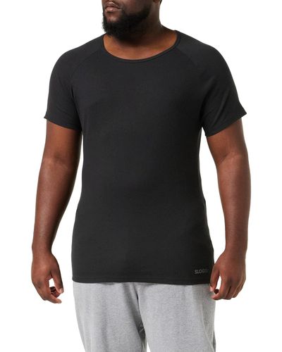 Sloggi Men , FREE Evolve O-Neck, Ropa interior, Hombre, Negro