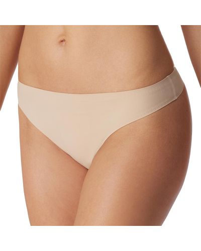 Schiesser Tanga-Invisible Soft G-String - Natur