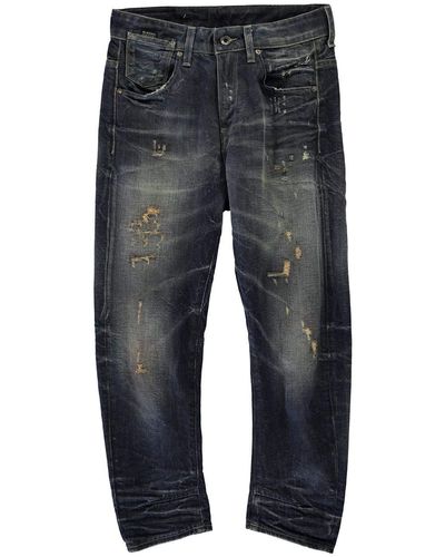 G-Star RAW A Crotch Loose Tapered Jeans - Grau