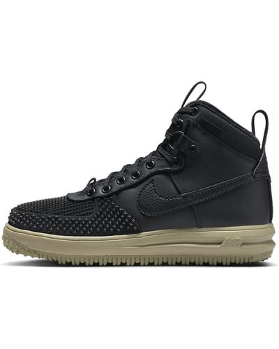 Nike Lunar Force 1 Duckboot Trainers Trainers Shoes Dz5320 - Black